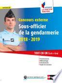 Concours externe Sous-officier de la gendarmerie- Catégorie B - Intégrer la fonction publique - 2018-2019
