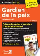 Concours Gardien de la paix - Catégorie B - Concours 2021-2022