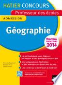 Concours professeur des écoles 2015 - Géographie - Epreuve orale d'admission