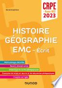 Concours Professeur des écoles - Histoire Géographie EMC - Ecrit / admissibilité - CRPE 2023
