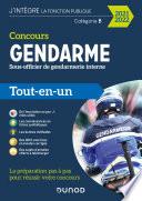 Concours Sous-officier de la gendarmerie interne - 2021-2022