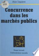 Concurrence dans les marchés publics