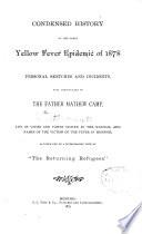 Condensed History of the Great Yellow Fever Epidemic of 1878