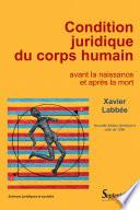 Condition juridique du corps humain