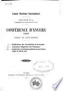 Conférence d'Anvers, 1930