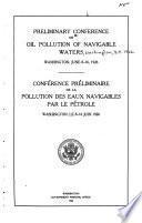 Conference on Pollution of Navigable Waters 1926