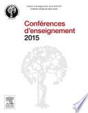 Conférences d'enseignement 2015