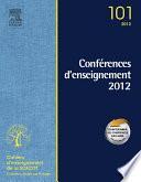 Conférences d'enseignement de la SOFCOT 2012
