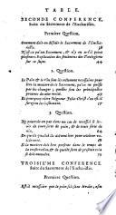 Conferences ecclesiastiques du diocese de Luçon... Seconde édition