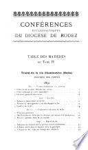 Conférences ecclésiastiques du diocèse de Rodez