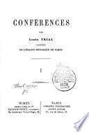Conférences