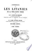 Conférences sur les litanies de la Très Sainte Vierge