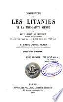 Conférences sur les litanies de la Très Sainte Vierge
