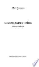 Confessions d'un traître