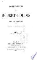 Confidences de Robert-Houdin