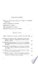 Congrès de l'Institut international des langues et des civilisations africaines, Paris, 16-19 octobre 1931