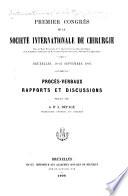 Congrès de la Société internationale de chirurgie