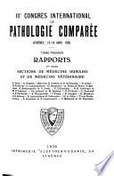 Congrès international de pathologie comparée