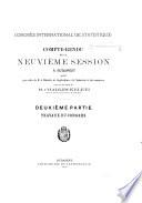 Congrès international de statistique