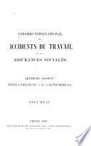 Congrès international des accidents du travail et des assurances sociales