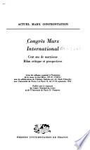 Congrès Marx international
