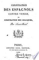 Conjuration des espagnols contre Vénise et conjuration des gracques