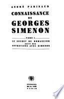Connaissance de Georges Simenon