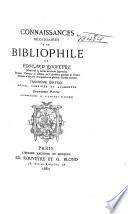 Connaissance nécessaires à un bibliophile
