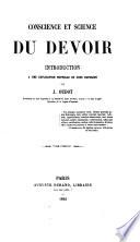 Conscience et science du devoir