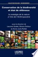 Conservation de la biodiversité et état de référence