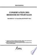 Conservation des ressources végétales