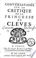 Conservations sur la critique de la Princesse de Clèves