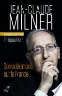 Considérations sur la France