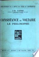 Consistance de Voltaire le philosophe