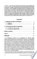 Consommation
