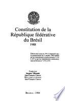 Constitution de la République fédérative du Brésil, 1988