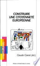 Construire une citoyenneté européenne