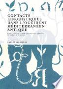 Contacts linguistiques dans l'Occident méditerranéen antique
