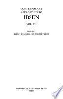 Contemporary Approaches to Ibsen
