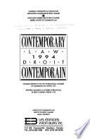 Contemporary Law 1994