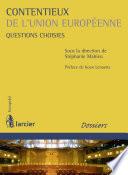 Contentieux de l'Union européenne