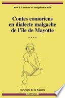 Contes comoriens en dialecte malgache de l'île de Mayotte, La quête de la sagesse