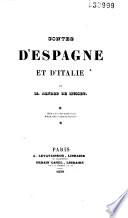 Contes d'Espagne et d'Italie