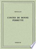 Contes de bonne Perrette