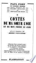 Contes de ma soeur l'oie et de mon frère le jars