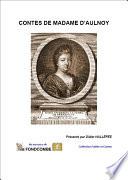Contes de madame d'Aulnoy
