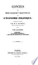 Contes de miss Harriet Martineau sur l'économie politique: L'Irlande. La cousine Marshall. Les vins de France et la politique