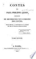 Contes de Paul-Philippe Gudin