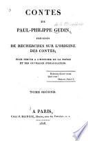 Contes de Paul-Philippe Gudin