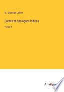Contes et Apologues Indiens